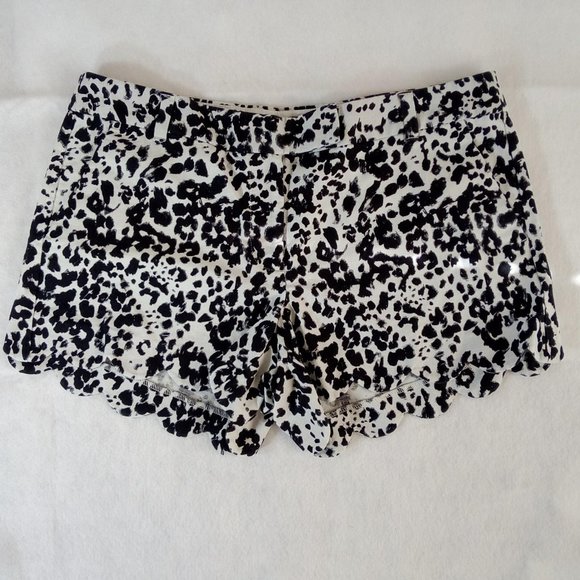 J. Crew Pants - J. Crew Shorts Cheetah Animal Print Linen Cotton 2